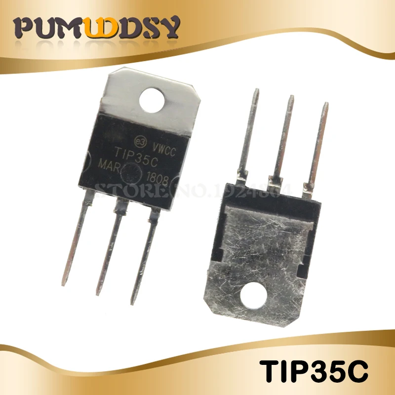 10 шт. биполярные транзисторы TIP35C TP35 218 BJT 25A 100В 125 Вт NPN новый оригинальный