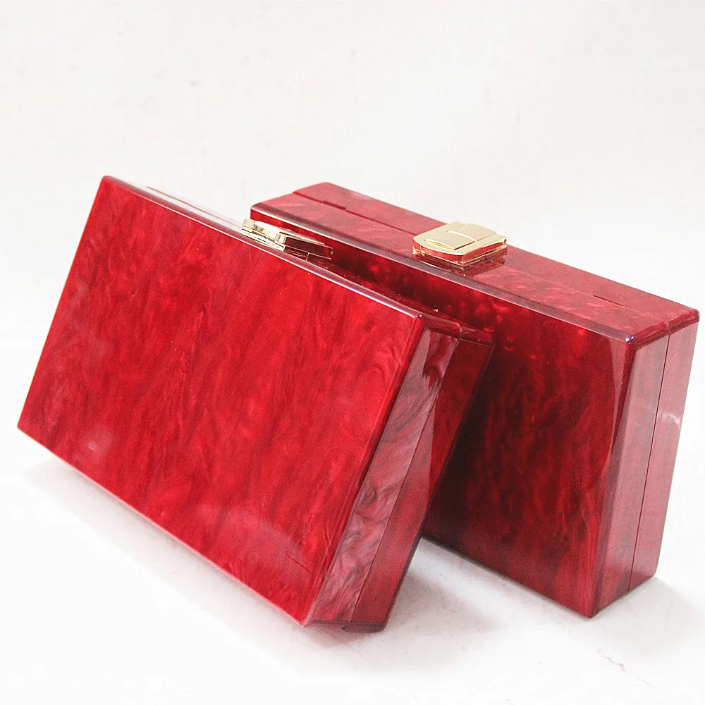 

Wallet Women Messenger Bag Brand Fashion Solid Handbag Marble Pearl Red Woman EveningBag Luxury Small Shoulder Casual Clutch