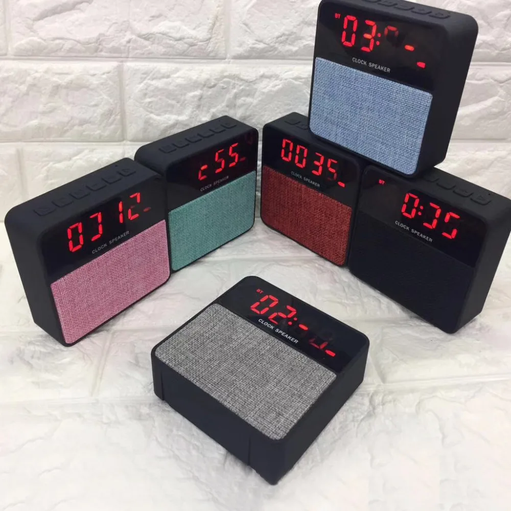 Новинка 2019 модный мини тренд эргономичный дизайн T1 тканевый будильник карта