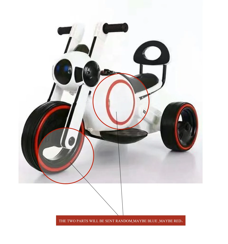Детский Электрический мотоцикл трехколесный велосипед собака RechargeableToy Детский Электрический мотоцикл ноги ездить на автомобиле