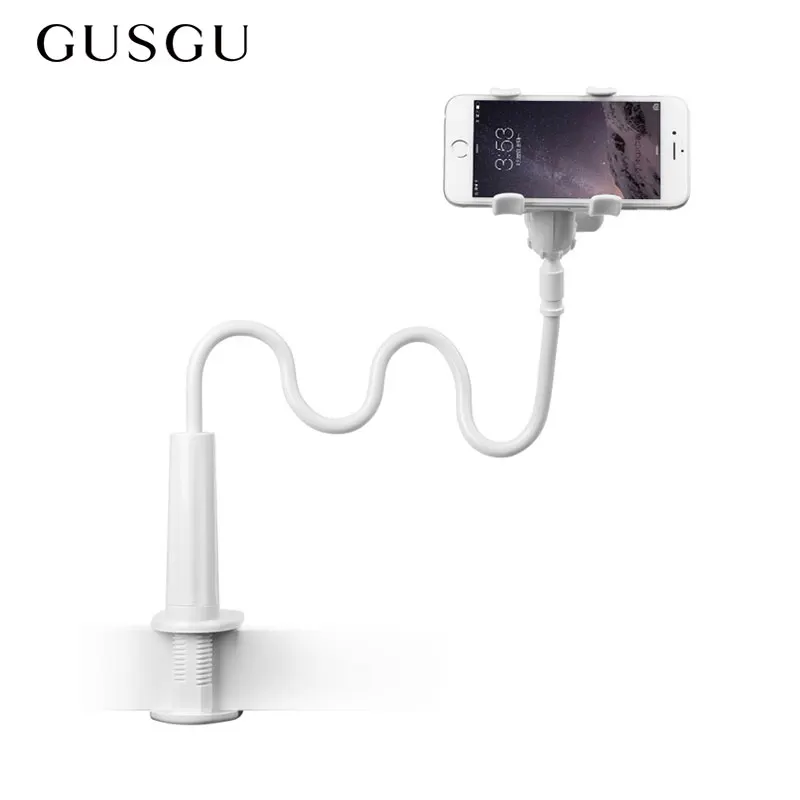 GUSGU держатель для телефона Подставка для iPhone x xiaomi стол вращение на 360 градусов Кронштейн для мобильного телефона подставка-держатель для сотового телефона
