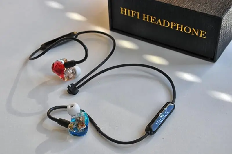 Magaosi K5 5 сбалансированная арматура 5BA Hifi Музыка DJ монитор Студия Audiophile MMCX съемные наушники-вкладыши с кабелем Bluetooth