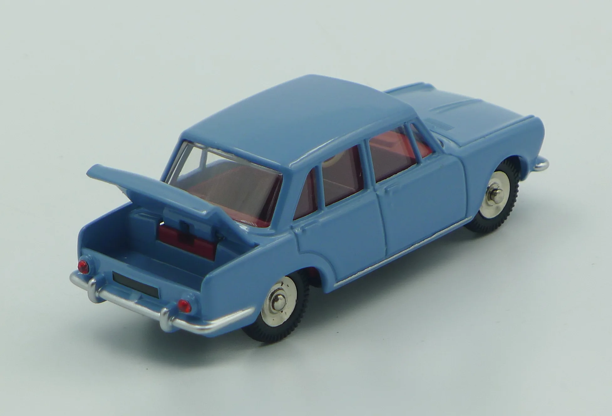 Игрушки Atlas Dinky 1411 ALPINE A 310 + 523 SIMCA 1500 седан 1:43 литая модель автомобиля|Наземный