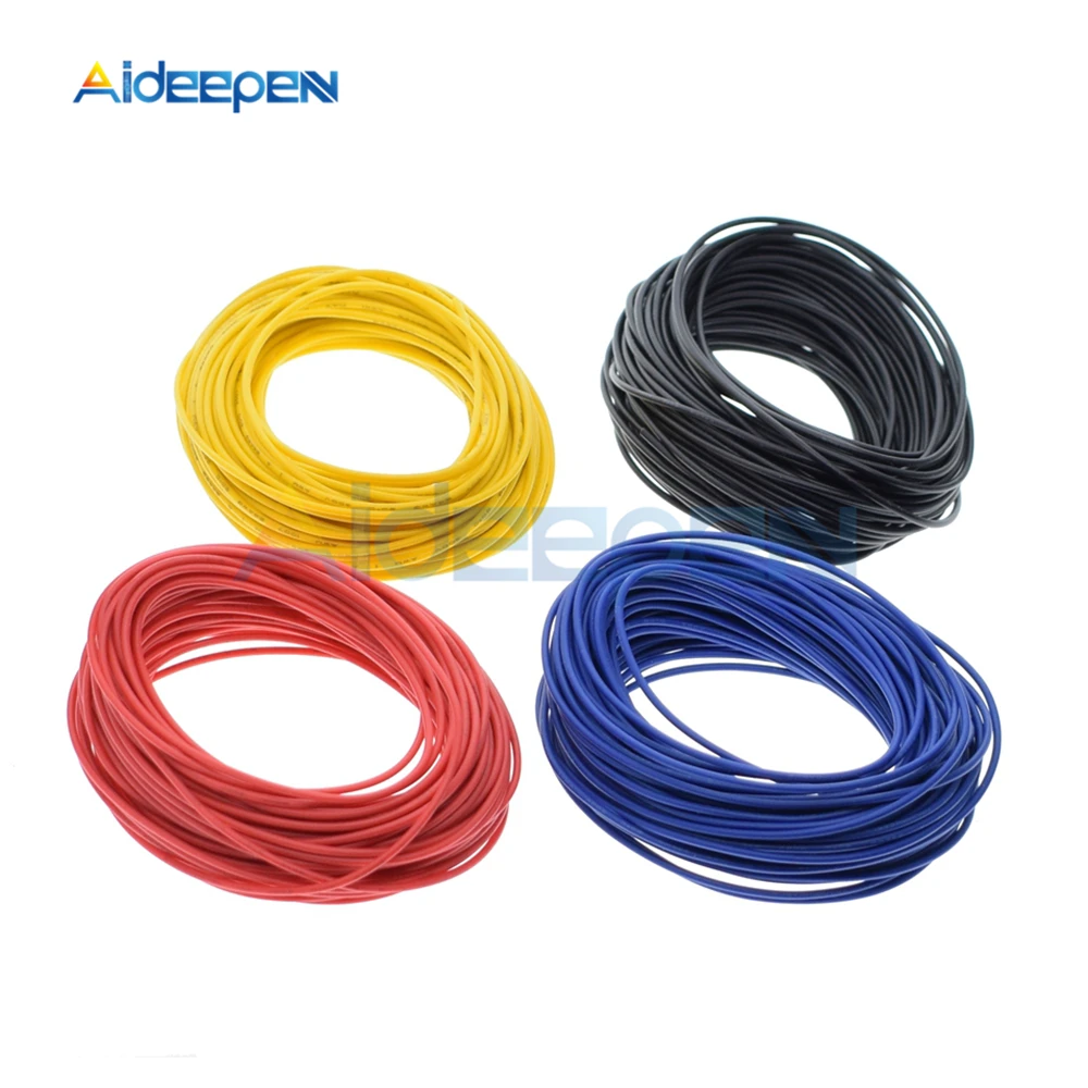 10 метровый Электрический кабель с ПВХ изоляцией 24AWG 300 | Электрические провода -32967266176