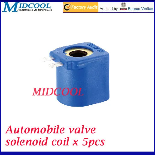 

Automobile valve series 12V DC solenoid coil inner hole 13mm height 37mm