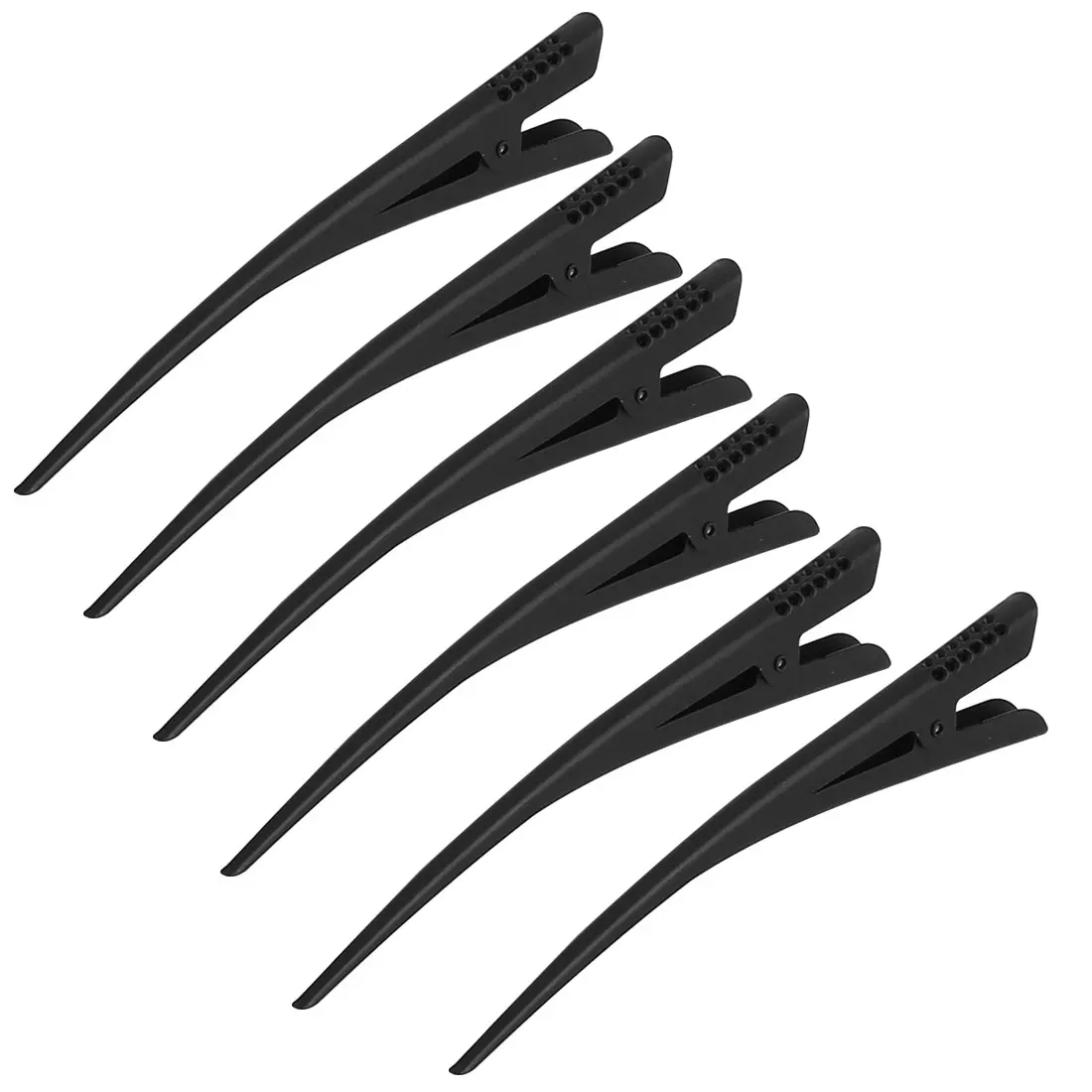 Женщина Металл Одноместный Зубец Прическа Аллигатор Зажим Для Волос Барретт