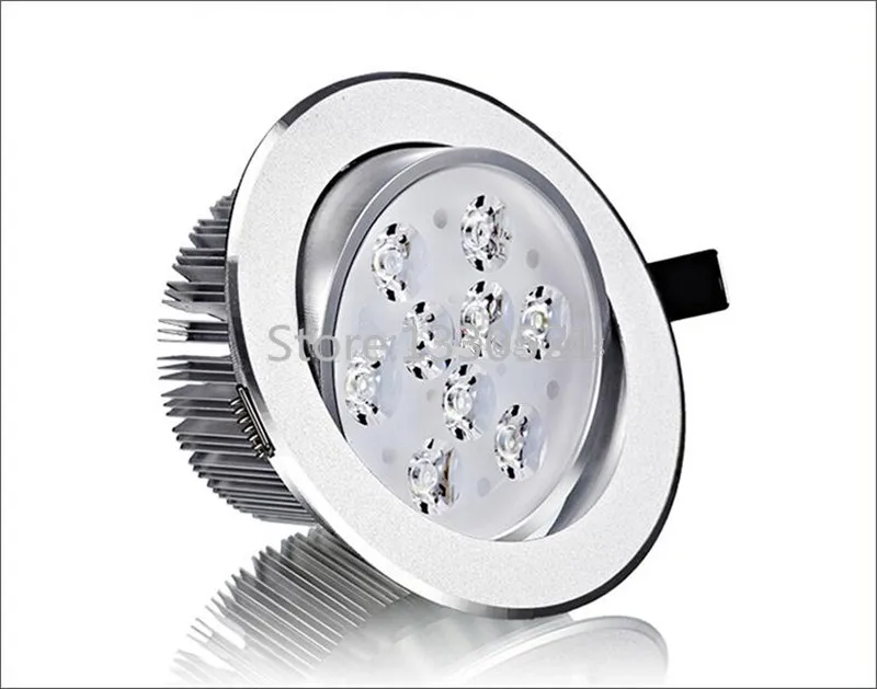 Bombillas СВЕТОДИОД CREE с регулируемой яркостью вниз светильник 9 Вт 12 15 21 27 36 Точечный