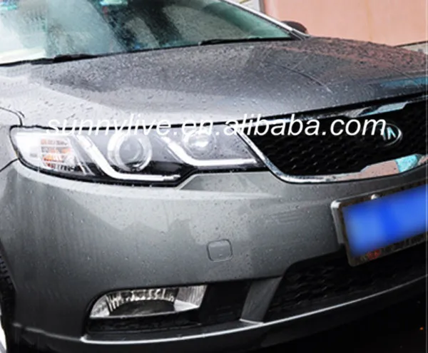 Для KIA Forte Cerato Светодиодная лента ангельские глазки фара 2009-2012 год LDV2
