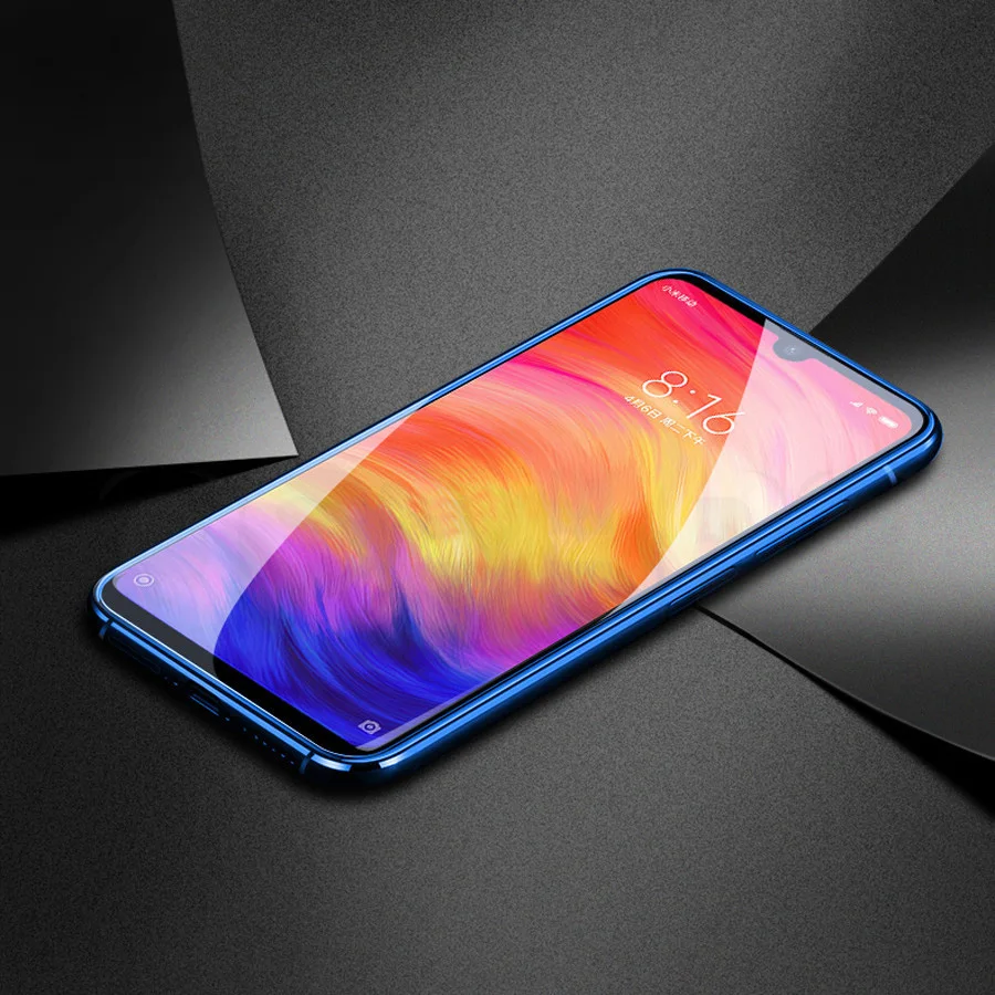 Закаленное стекло с полным покрытием для Xiaomi Redmi 7 Note 6A 6 Pro Защита экрана Mi 9 8 SE