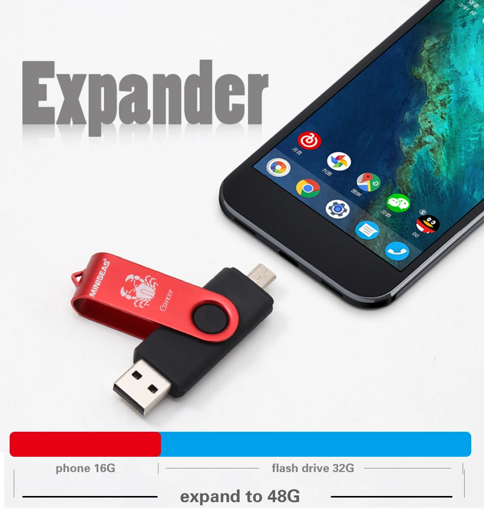 USB флеш-накопитель Miniseas 12 созвездий OTG 128gb 64gb cle usb флеш-накопитель 32gb Pendrive 16gb 8gb 4 gb USB 2,0 memory stick