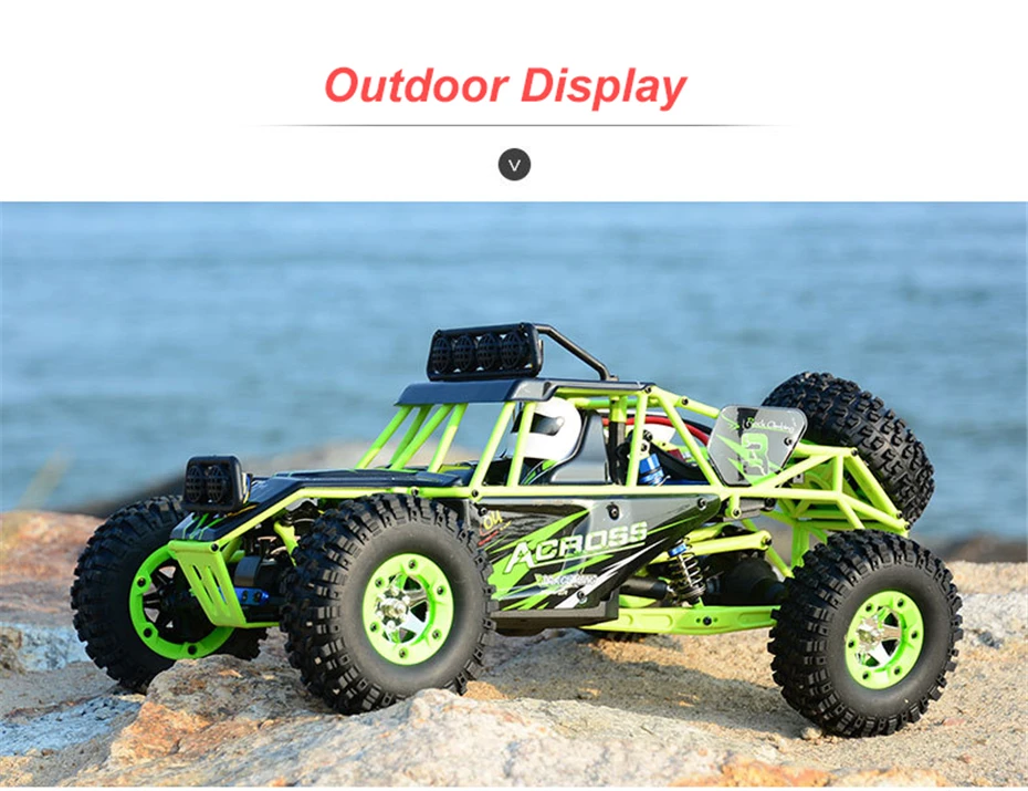 Wltoys 12428 RC автомобиль 4WD 1/12 2,4 г 50 км/ч высокоскоростной Дрифт Дистанционное управление автомобиль радиоуправляемая антигравитационная машина Внедорожник Багги Voiture Telecommande