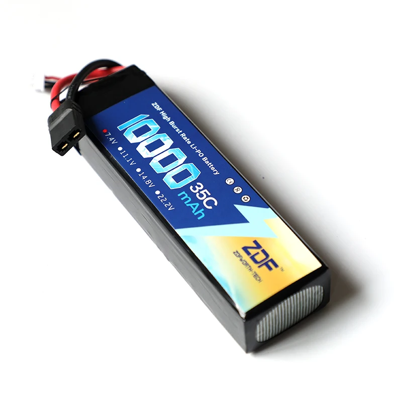ZDF Новое поступление RC Lipo батарея 2 S 3 7 4 V 11 1 v 10000 mah 35C 50C Max 70C 100C для самолета Traxxas
