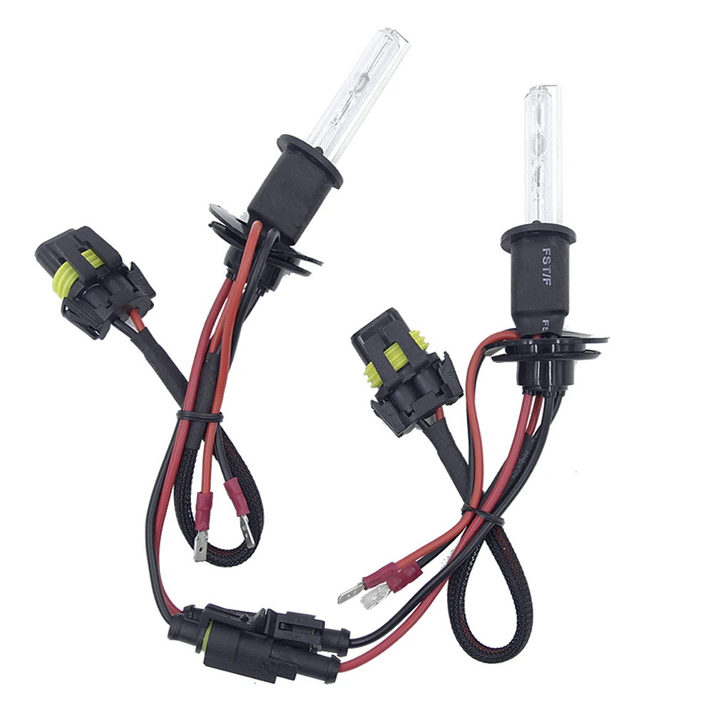2 шт 12В 55 Вт Ксеон H7 HID переделочный комплект H1 H3 H11 9005 лампы авто лампы фар 3000k 4300k 5000K 6000k 8000K 12000K