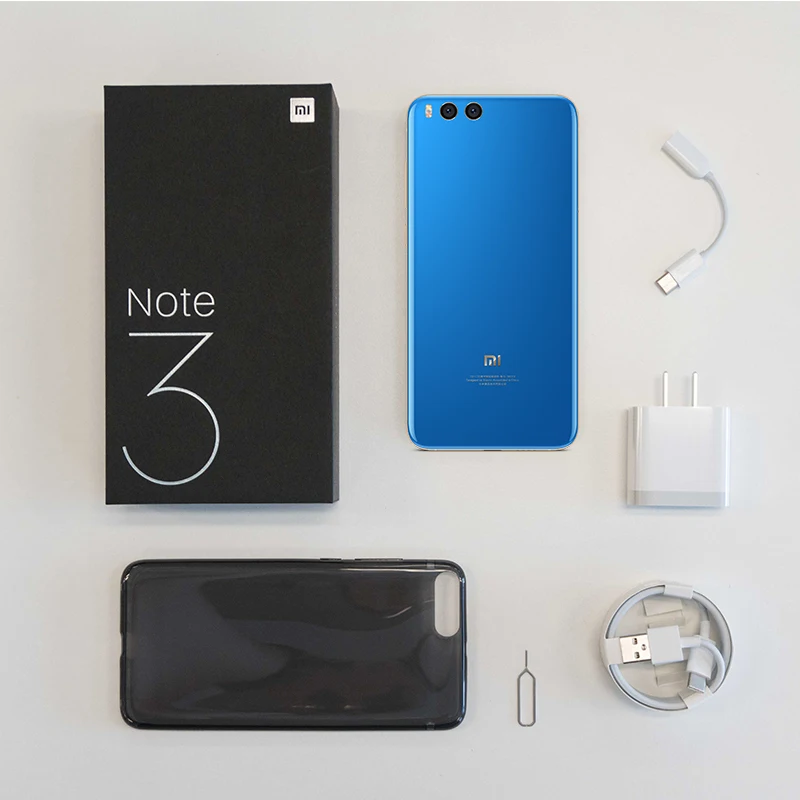 Оригинальный Xiaomi Note 3 Мобильный телефон 6 ГБ Оперативная память 128 Встроенная