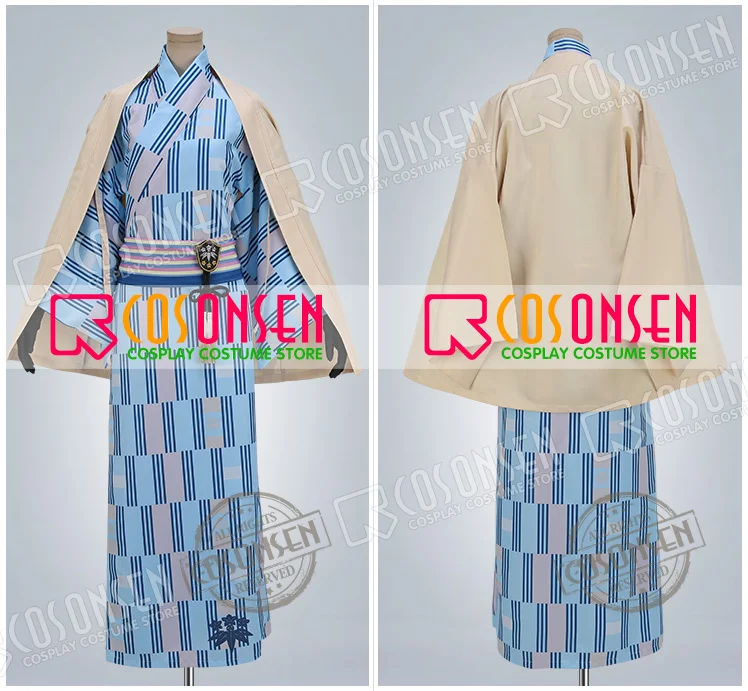Костюм для косплея Touken Ranbu x Oedo Onsen Higekiri Yukata костюм ONSEN всех размеров|Игровые