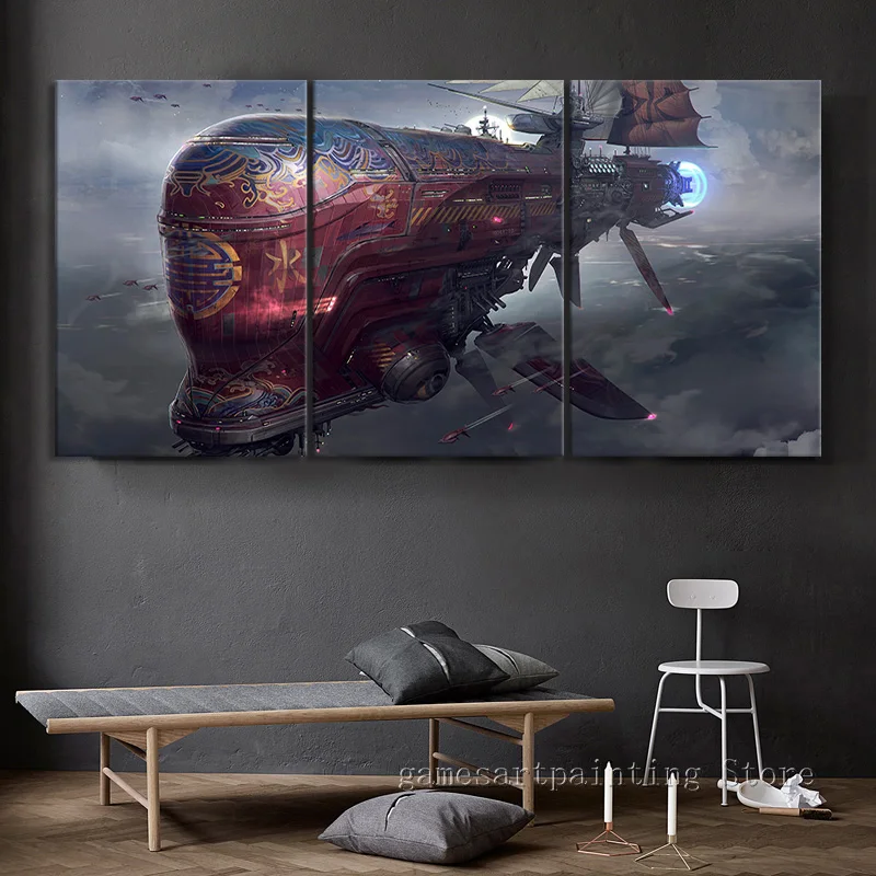 3 шт. Настенная картина за рубежом | Дом и сад