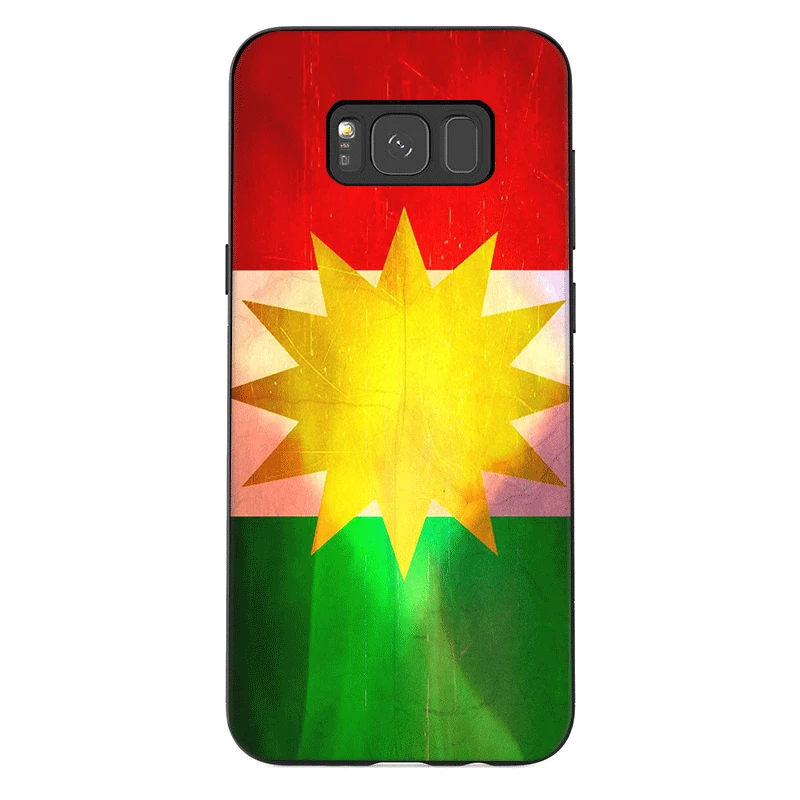 Чехол Desxz для мобильного телефона с флагом Курдистана Samsung A01EU US S10 S20 Plus Ultra S6 S7 Edge S8