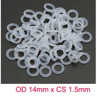 od 14mm x cs 1 5mm o ring washer silicone sealing ring gaskets o ring