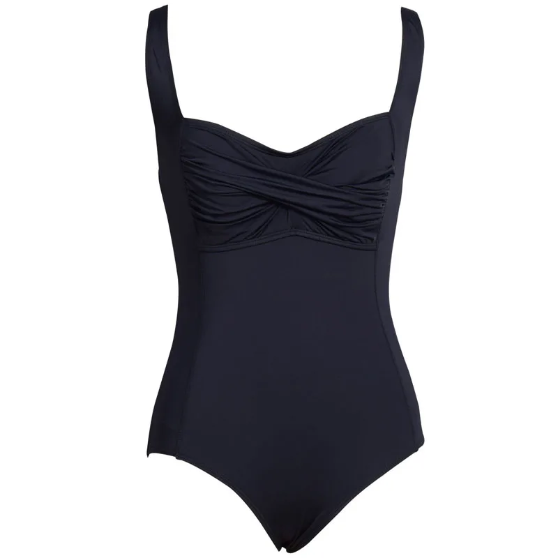 2018 One Piece Swimsuit Plus Size Swimwear Women Bodysuit Beach Wear High Cut SwimSuit Push Up Bathin Suit Vintage Monokini | Спорт и