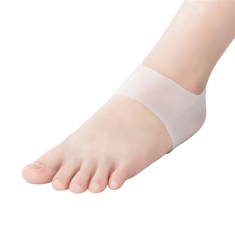 1 пара силиконовые носки унисекс для защиты пятки|silicone foot heel|heel protectsilicone |