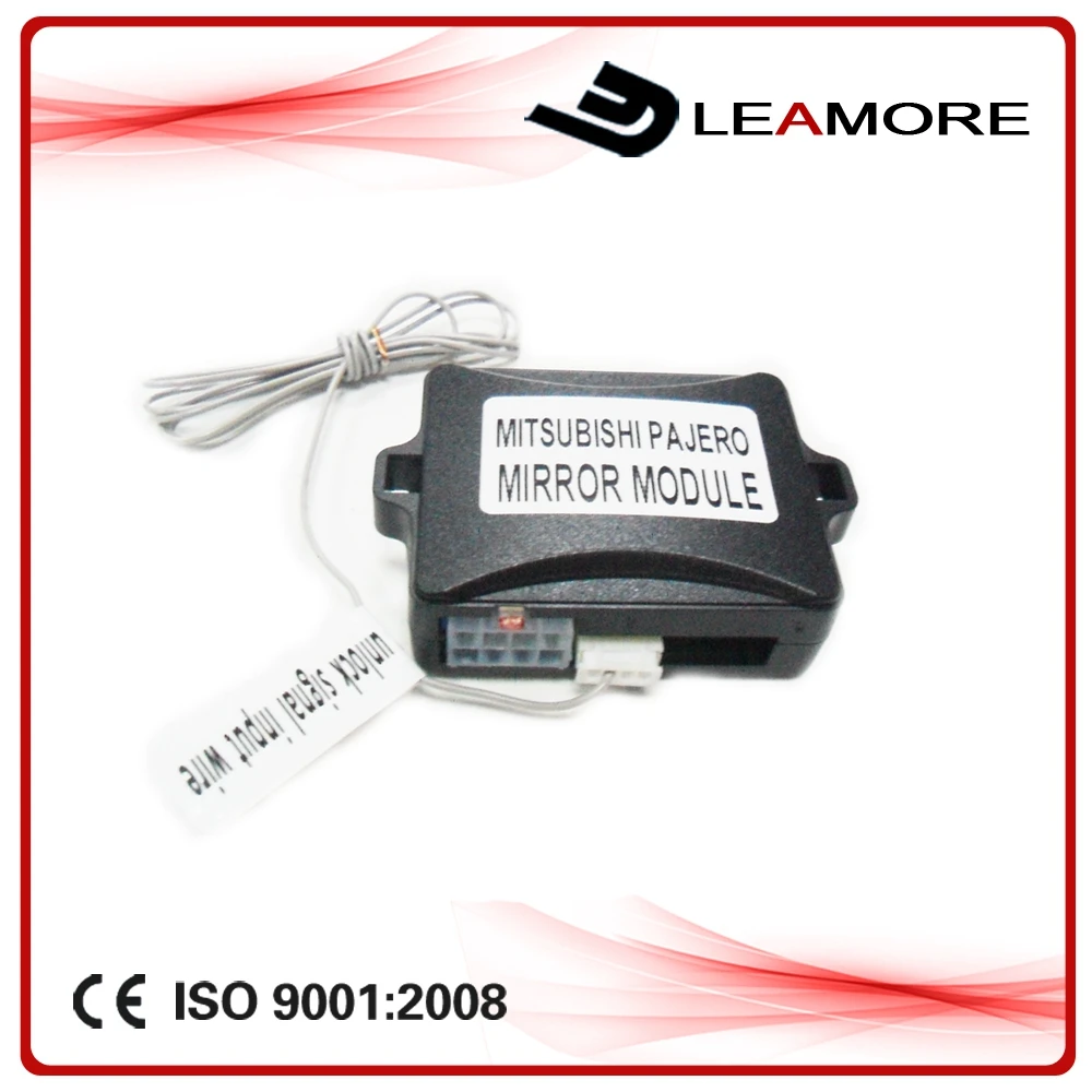 Автомобильный зеркальный складной модуль для Mitsubishi L200/Pajero DC12V обе боковые зеркала в сложенном виде/открываются быстро и