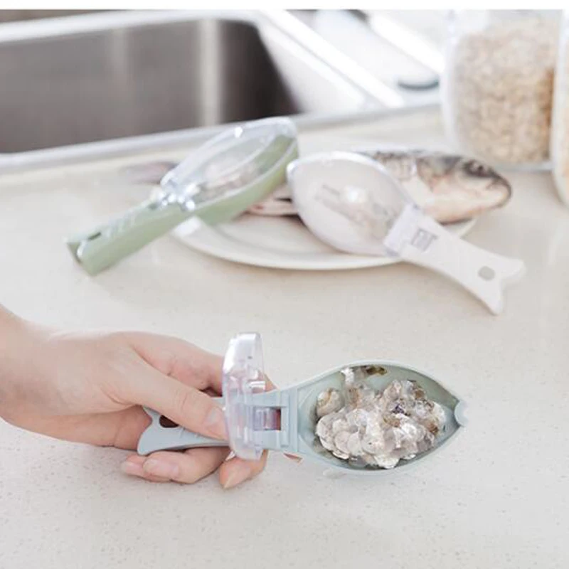 Нож для очистки рыбьей чешуи многофункциональный инструмент рыбы щетка кожи