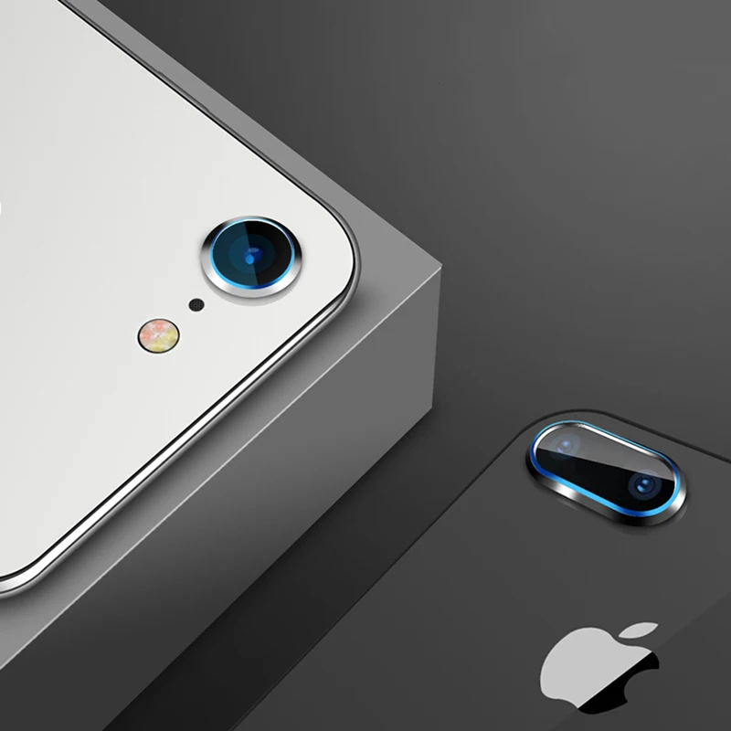 Чехол EXUNTON для Apple iphone 6 7 8 Plus с алюминиевым кольцом задней камеры защитный круг