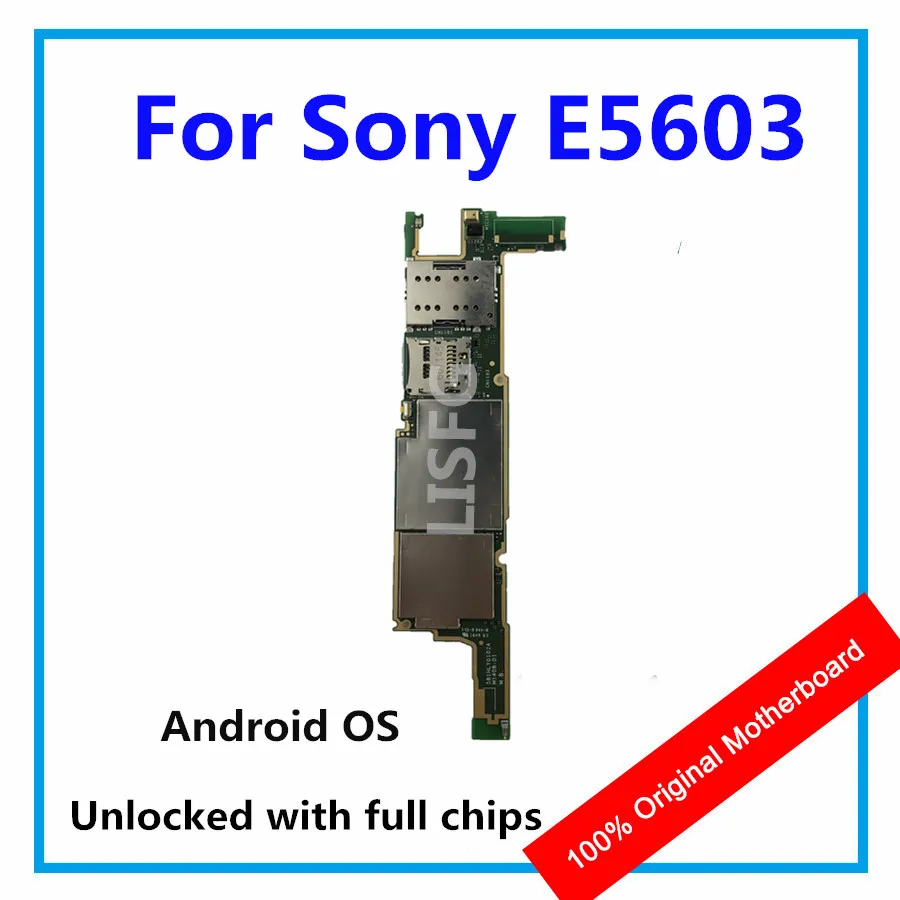 Для sony Xperia M5 E5603 материнская плата разблокированная оригинальная материнская плата M5 E5603 материнская плата Android OS материнская плата с чипами