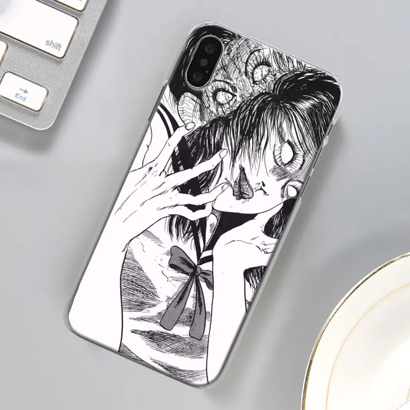 Японский комикс ужасов Tomie чехол для телефона для Apple iPhone X XR 7 8 Plus 6 6s Plus XS MAX 11 Pro Max SE чехол для телефона Coque