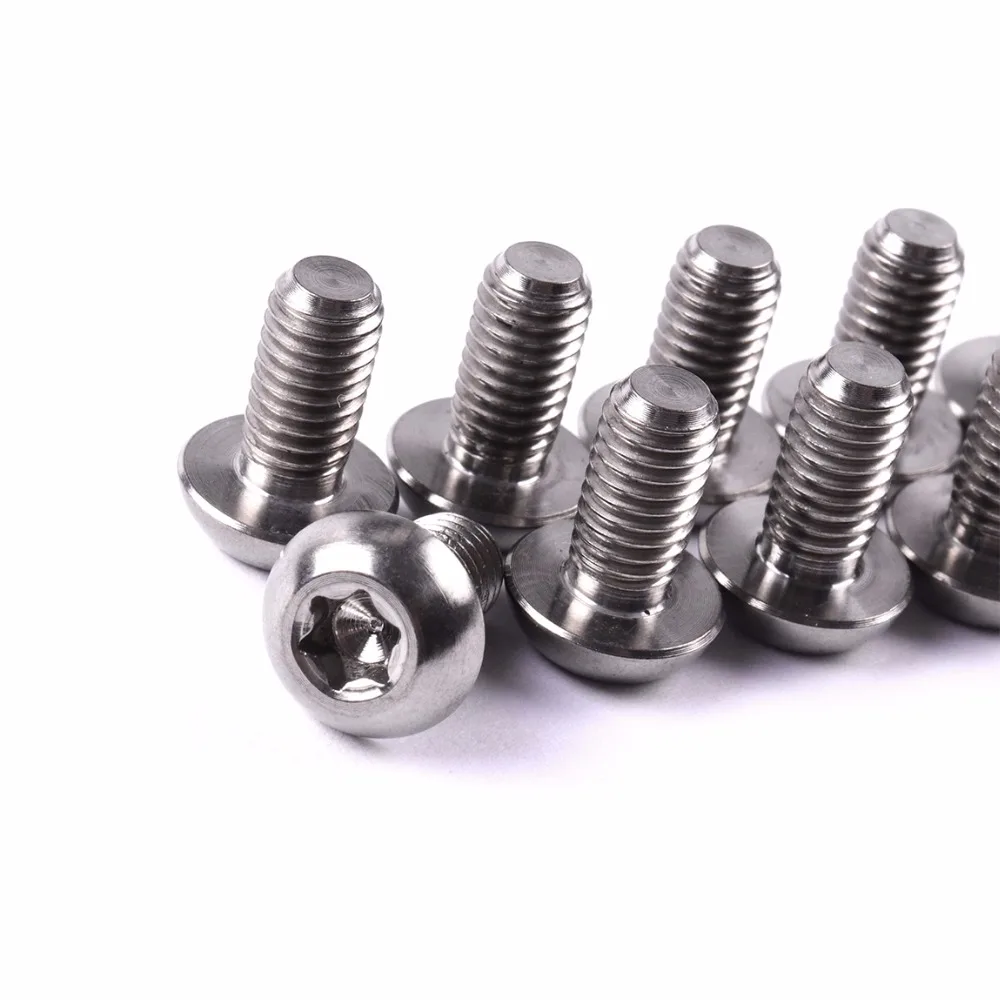 24 шт. супер светильник M5x10mm Ti титановый дисковый тормоз ротор болты/дисковый