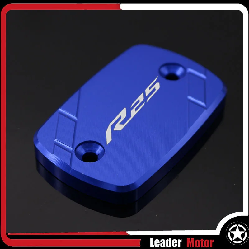 Blue Logo R25 Для YAMAHA YZF-R3 YZFR3 YZF R3 YZF-R25 YZF R25 MT-03 MT-25 MT 03 MT 25 передний тормозной цилиндр Крышка Резервуара - Цвет: Blue Logo R25