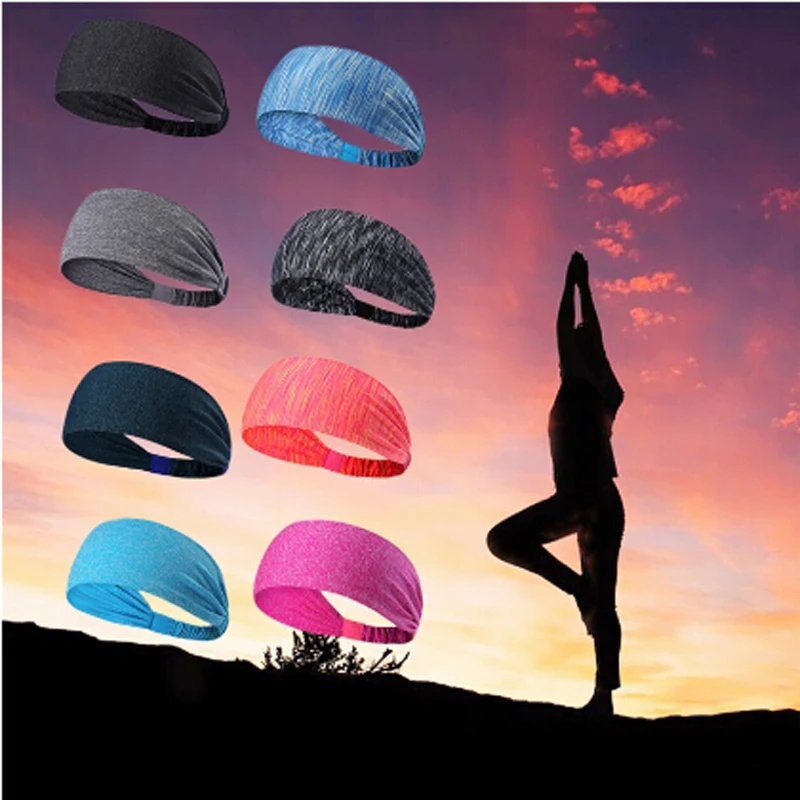 Sweatbands оголовье сцепление теннис для йоги Баскетбол Бег Спортивный Спортивное