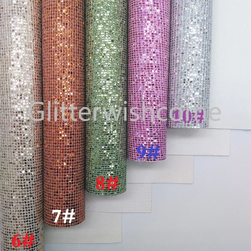 Glitterwishcome 21X29 см A4 размер винил для бантов сетка блестящая кожа Fabirc искусственная кожа листы для бантов, GM343A