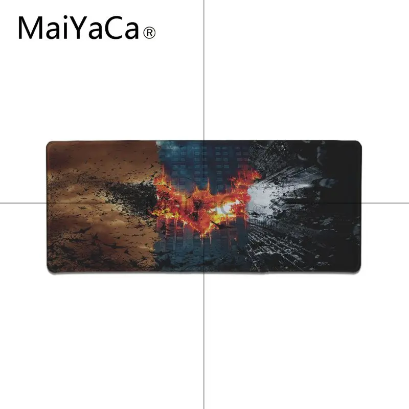 Lock Edge 30X90cm MaiYaCa Коврик для мыши Бэтмен геймер игровые коврики большой игровой коврик для мыши Lockedge коврик для мыши Клавиатура коврик - Color: Lock Edge 30X90cm