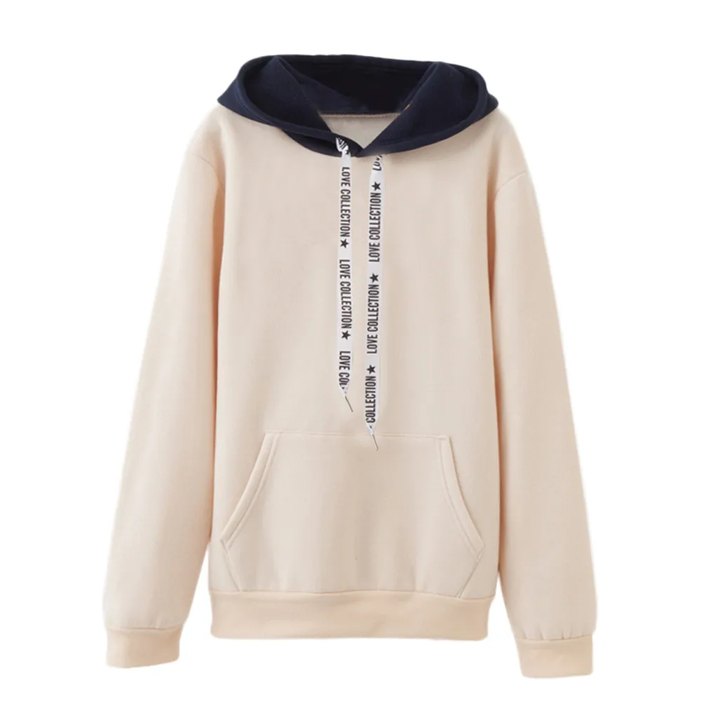 2018 осенние толстовки пальто женские зимние с длинным рукавом повседневные