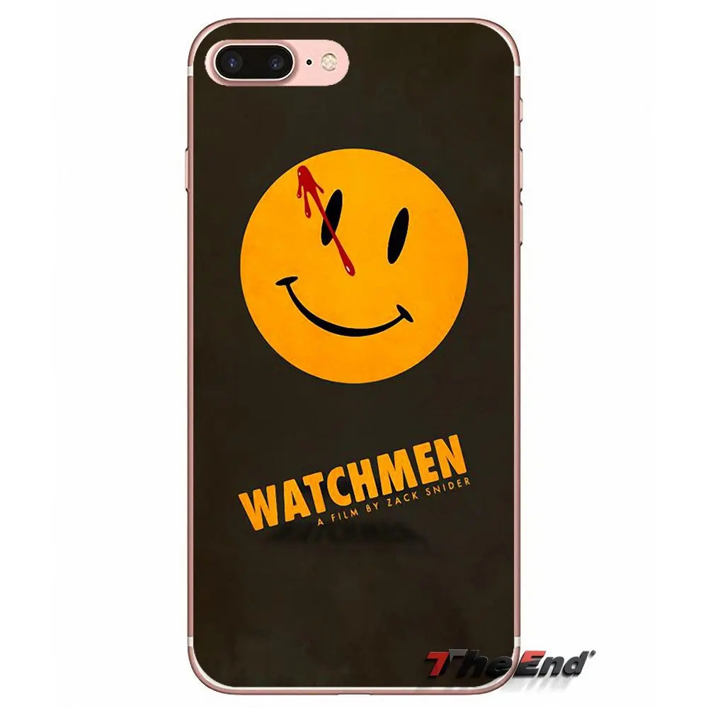 Для iPhone X 4 4S 5 5S 5C SE 6 6S 7 8 Plus Samsung Galaxy J1 J3 J5 J7 A3 A5 2016 2017 Rorschach Watchmen Wall codian Badge | Мобильные