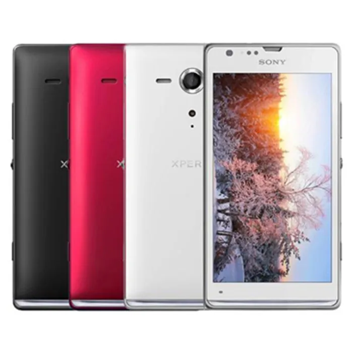 Разблокированный sony Xperia SP M35h C5303 4G сенсорный экран двухъядерный мобильный телефон 4," 1G ram 8GB rom 8MP Wifi 1080P смартфон