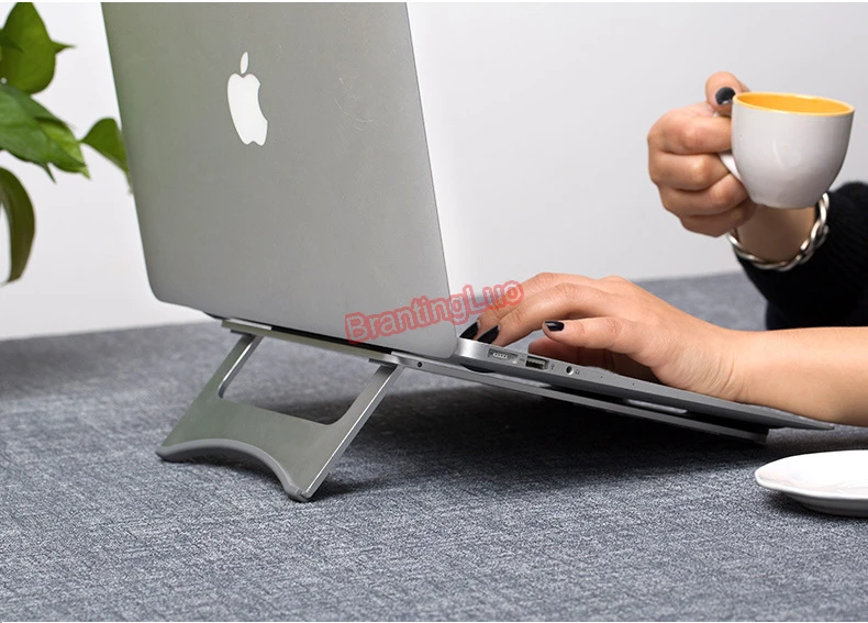 Портативная охлаждающая подставка для ноутбука из алюминиевого сплава складная