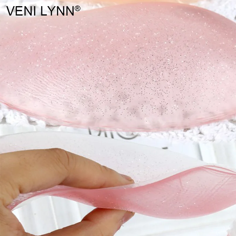 VENI LYNN плотные 1/2 чашки самоклеющиеся розовые на гелевой основе силиконовый