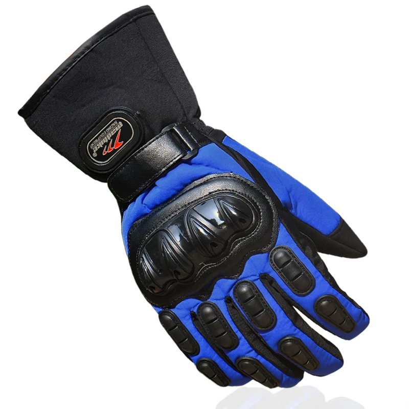 Зимние новые теплые мотоциклетные перчатки с сенсорным экраном мужские
