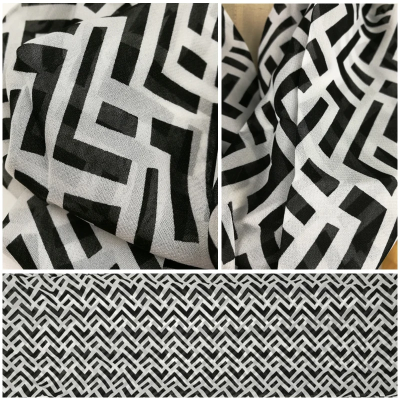 Модный женский шарф с надписью в полоску шелковый на весну и осень шарфы принтом