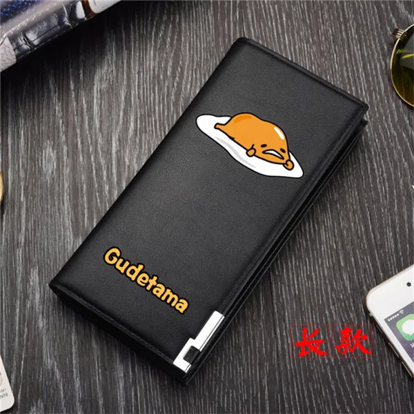 4 Высокое качество Gudetama принт унисекс Длинный кошелек из искусственной кожи кошелек мультфильм ID держатель для карт подарок сумка для денег Cartera Mujer - Цвет: 4