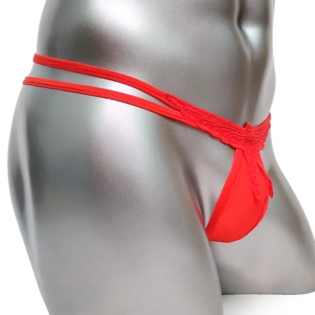 Мужские трусики сексуальные стринги черные красные мужские трусы для пениса