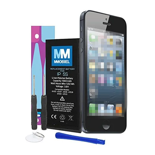 Оригинальный мобильный телефон MMOBIEL на 100% аккумулятор для Iphone5S 3 8 В 1560 мА · ч 5 92