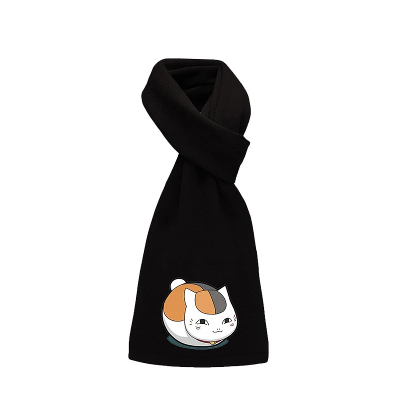 Нацумэ Yuujinchou кошка книга друзей японское аниме зимняя унисекс теплая шаль шарф