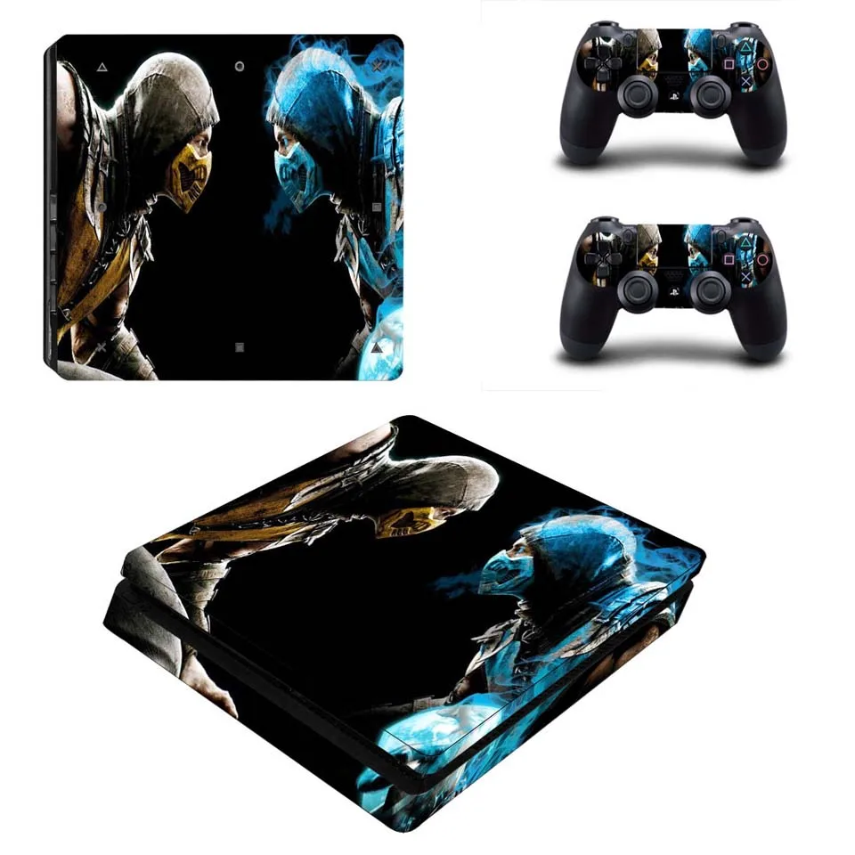 Mmoral Kombat кожа PS4 тонкая Виниловая наклейка для Playstation 4 консоль и для Dualshock 4 контроллер наклейка s