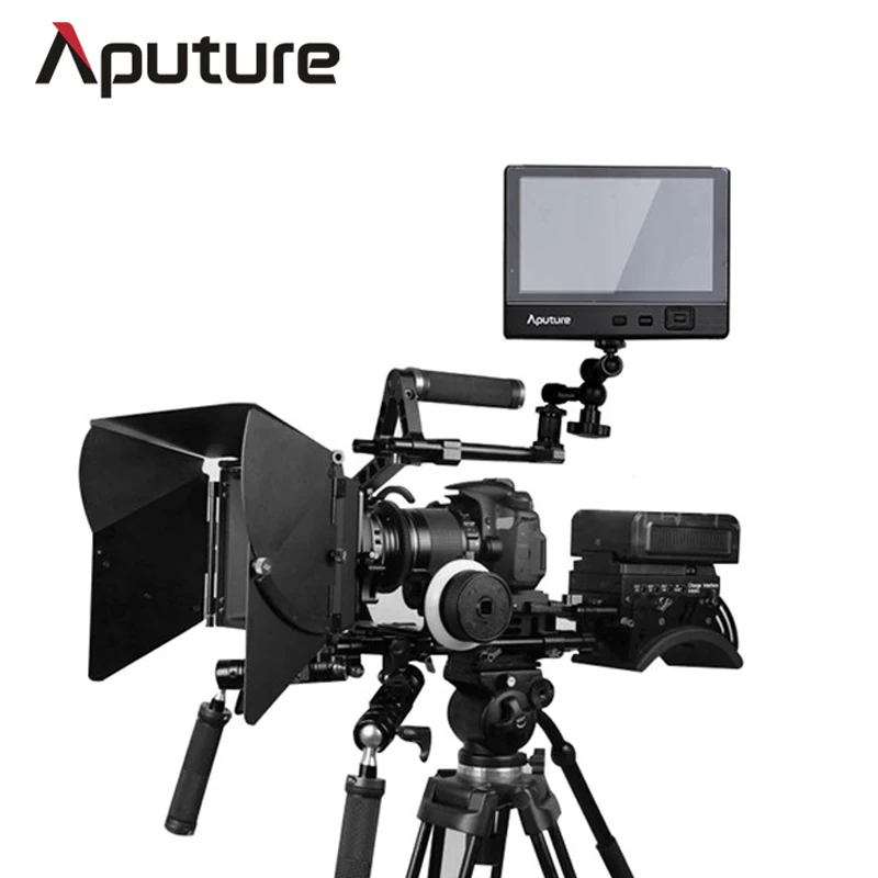 Aputure digital 7inch IPS video Monitor V-Screen VS-2 FineHD 7'' LCD Field Adv.Monitor accepts HDMI AV for DSLR Free Shipping |