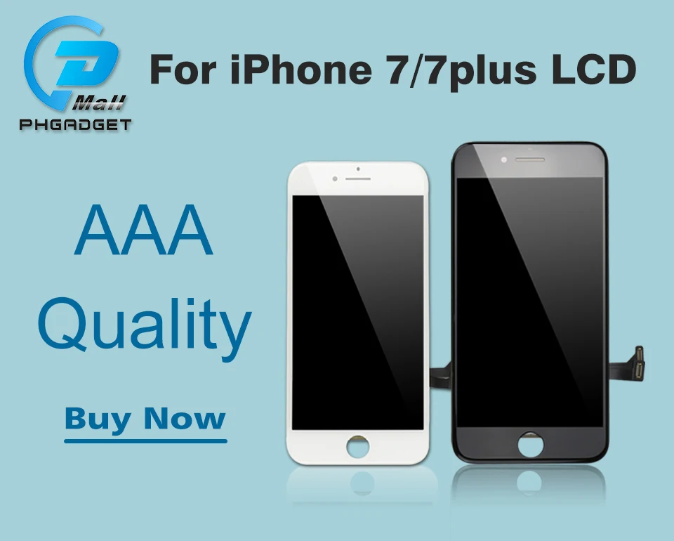 20 шт./лот AAA дигитайзер сборка Дисплей сенсорный экран ЖК-для iPhone 7, 7plus DHL