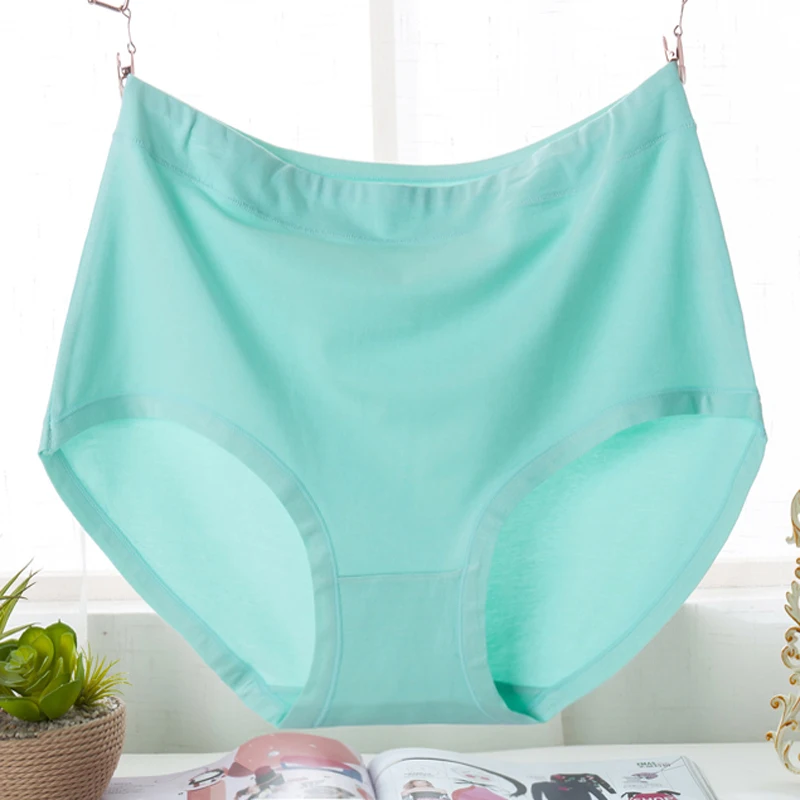 YAVO SOSO 2 шт./лот нижнее белье трусы для женщин нижнее белье из мягкого хлопка размера плюс 6XL 7XL Высокая талия женские трусики