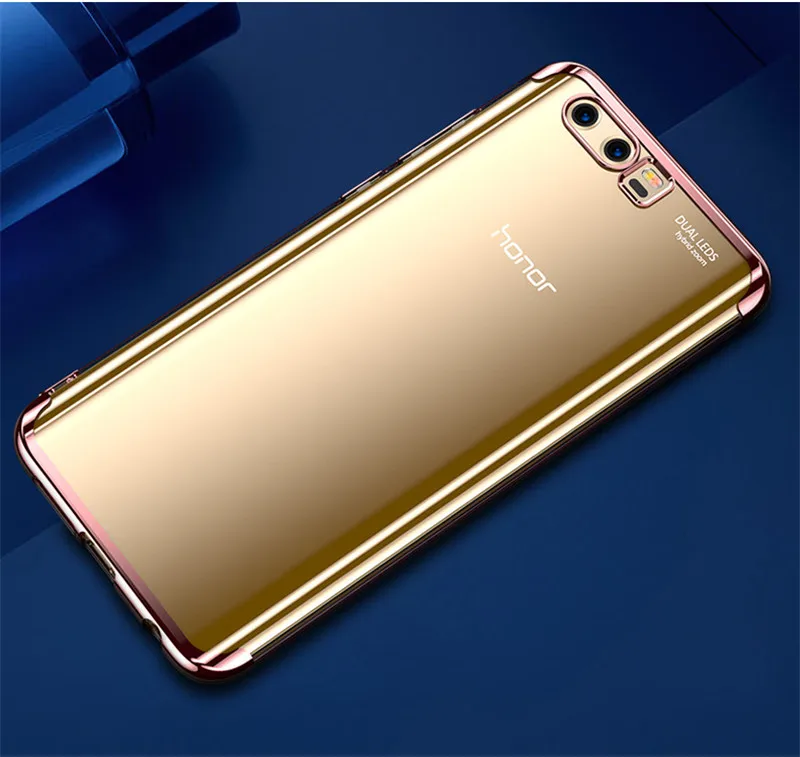 NFH прозрачный силиконовый чехол-бампер для huawei Honor 9 Honor 9 Lite с защитой от царапин, мягкий ТПУ чехол для Honor 9